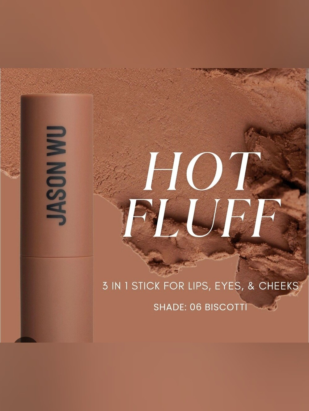 Jason Wu 3-in-1 Makeup Stick - Biscotti (Warm Brown Nude)
